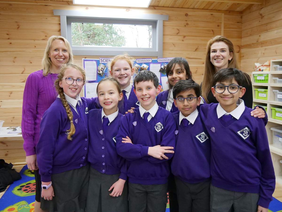 <p><strong>Opening our local school STEAM cabin</strong><br><span style=