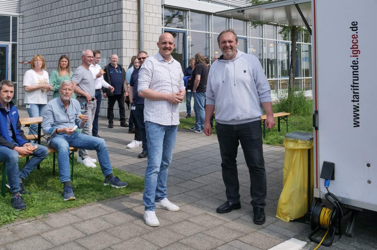 <p>Unsere Gewerkschaft IGBCE ist immer an unserer Seite</p>