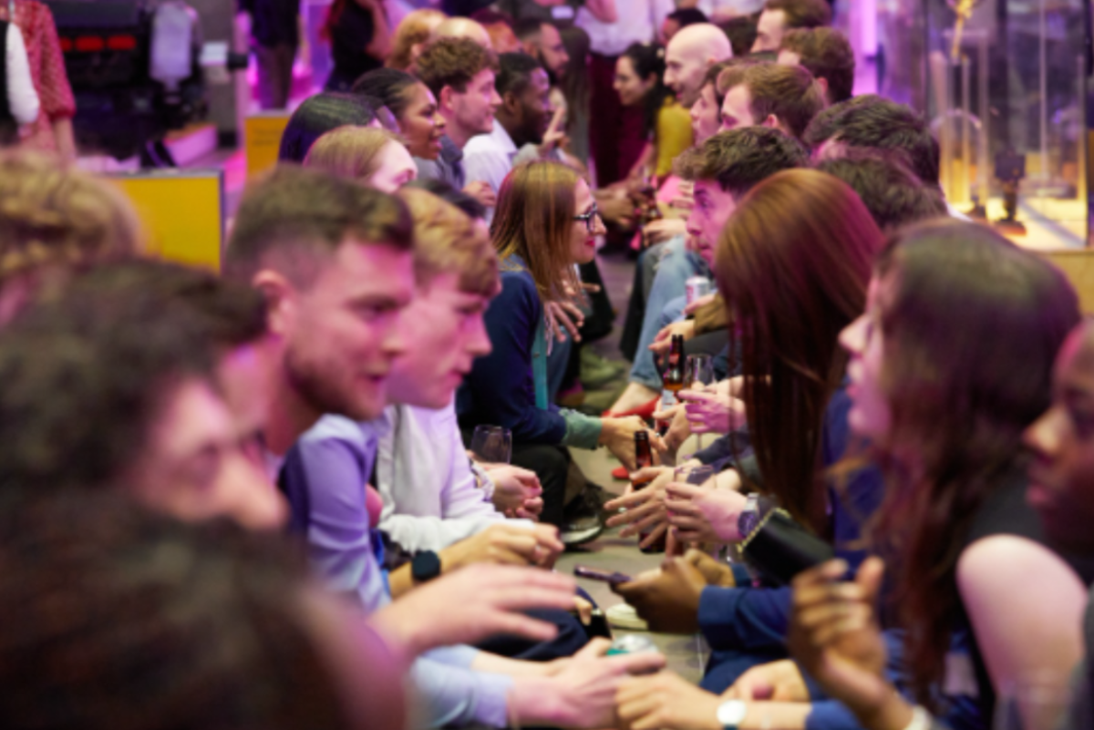 <p>Our early career colleagues had fun at a speed networking event.</p>