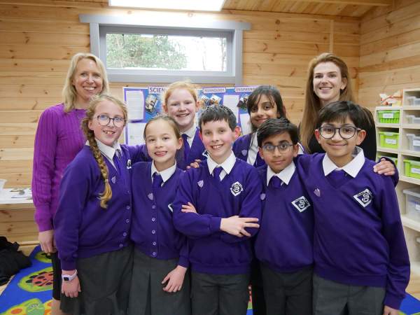 <p><strong>Opening our local school STEAM cabin</strong><br><span style=