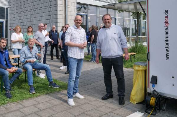 <p>Unsere Gewerkschaft IGBCE ist immer an unserer Seite</p>