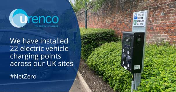 Urenco installs electric vehicle charging at UK sites Image