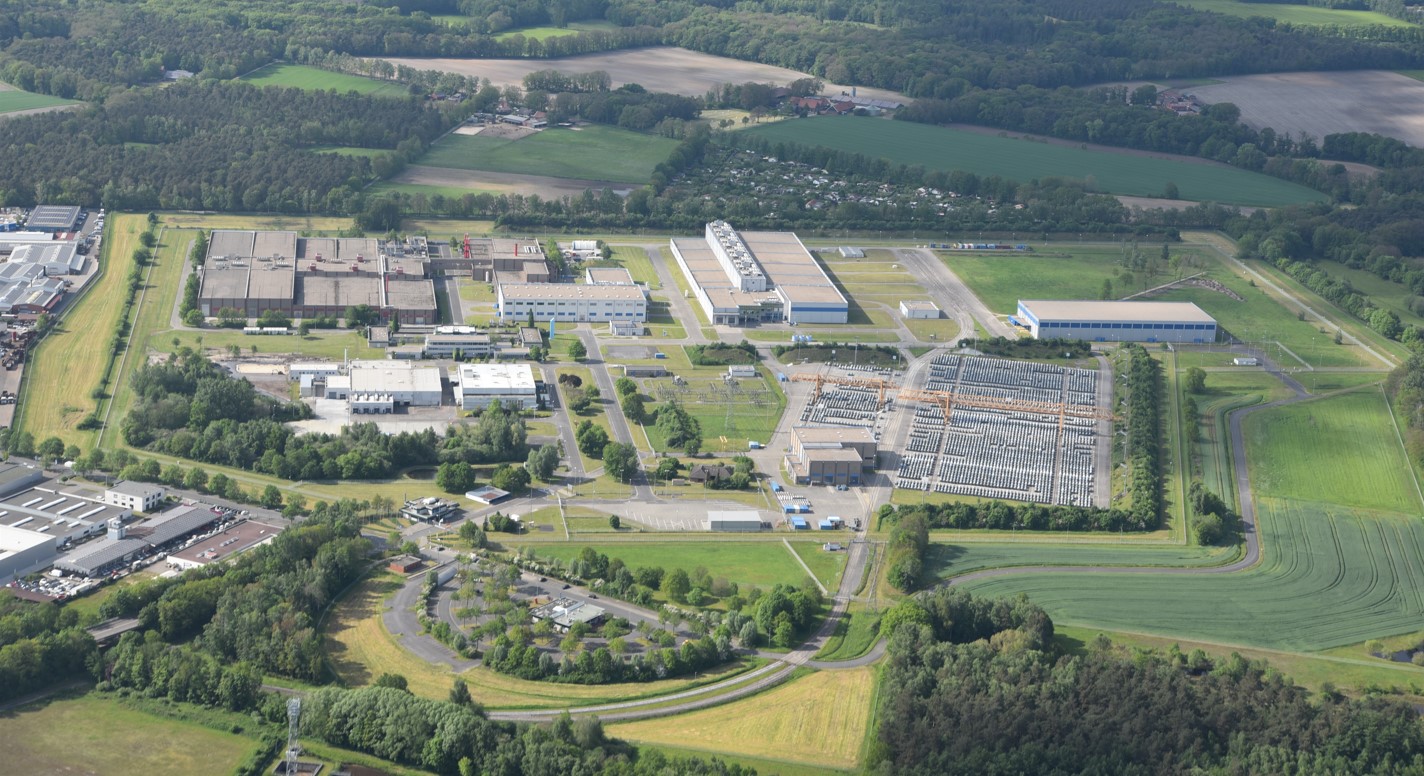 Germany site aerial view