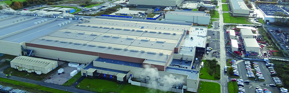 aerial shot of urenco site