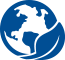 world with leaf icon
