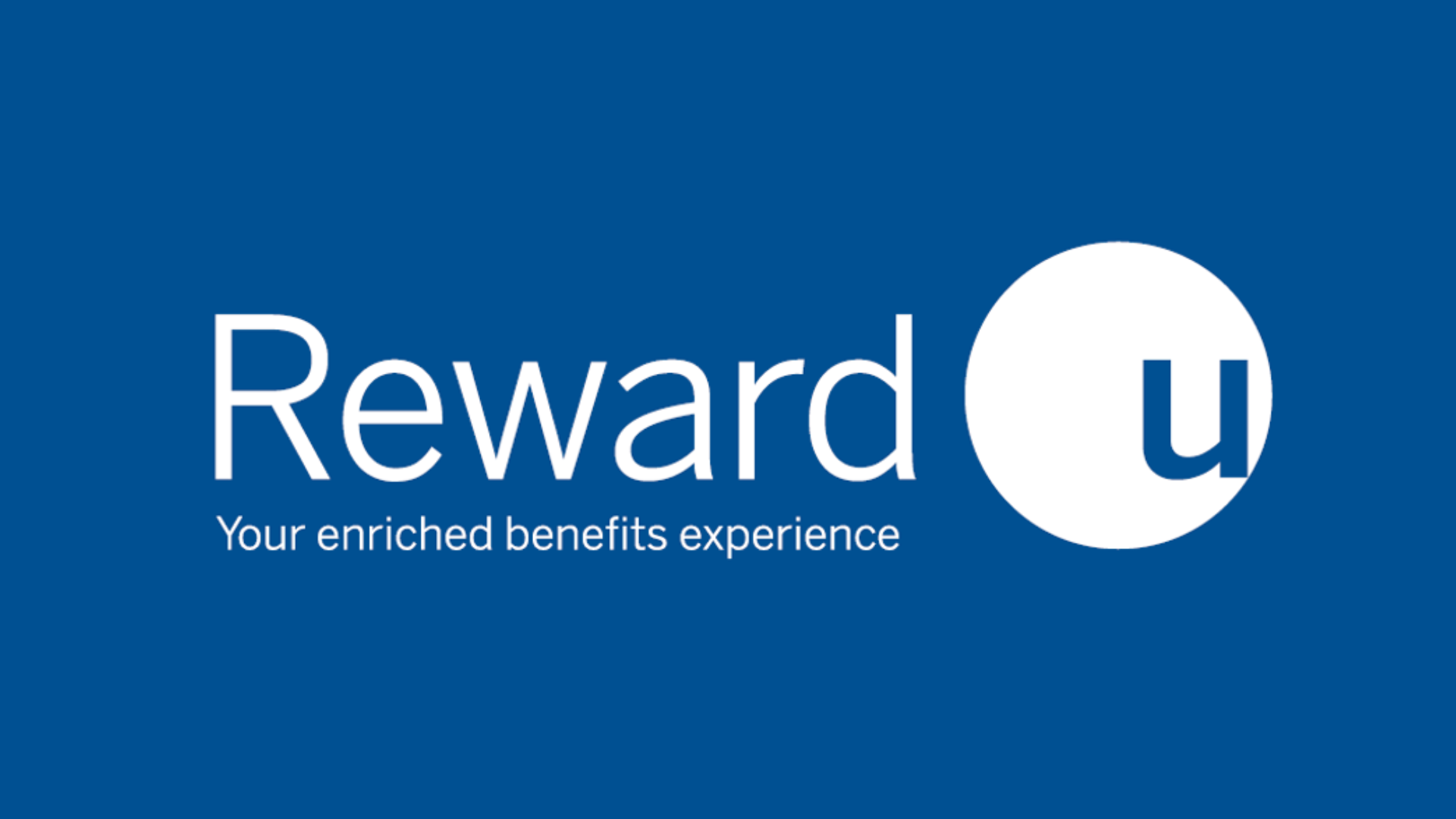 reward u logo with the text 'your enriched benefits experience' underneath
